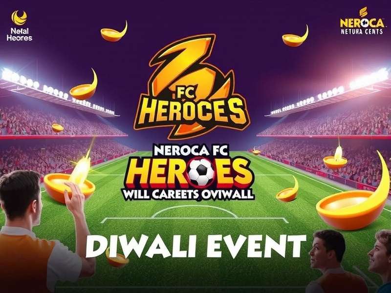 Diwali Special Event in NEROCA FC Heroes NEROCA FC Heroes Diwali Event
