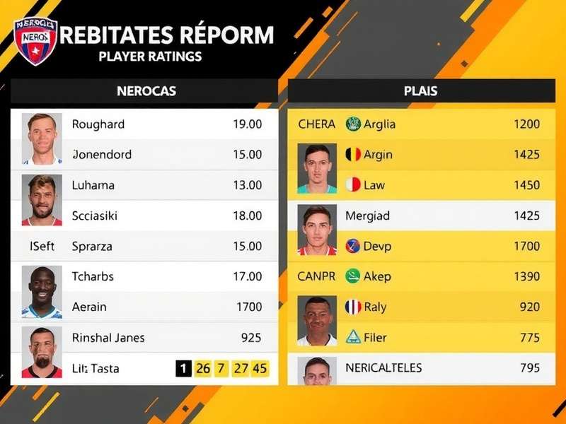 Player Reviews and Ratings for NEROCA FC Heroes NEROCA FC Heroes Player Ratings